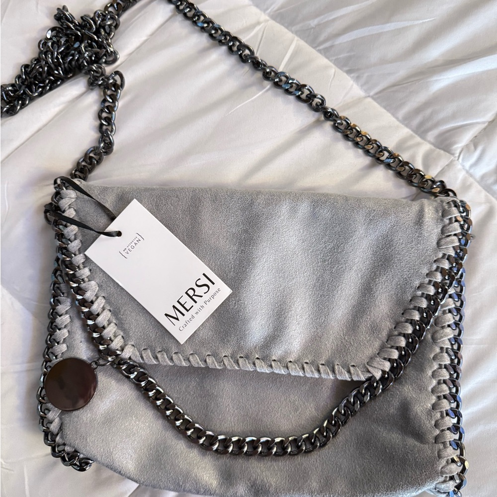 Mersi Alicia bag Gunmetal Chain Shoulder Bag - Picture 7 of 11